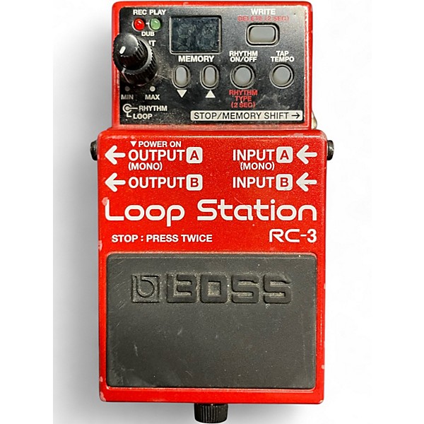 Used BOSS RC3 Loop Station Pedal