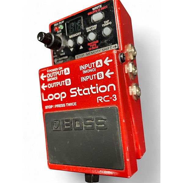 Used BOSS RC3 Loop Station Pedal