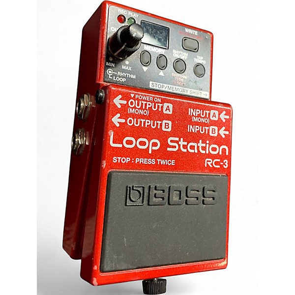 Used BOSS RC3 Loop Station Pedal