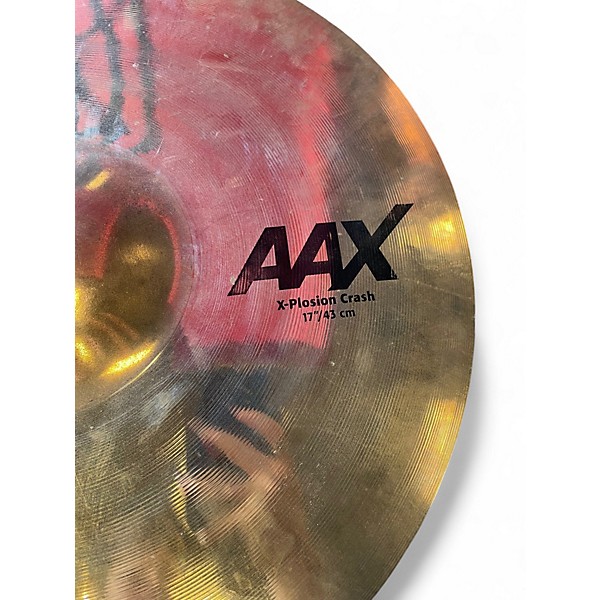 Used SABIAN 17in AAX Xplosion Crash Cymbal