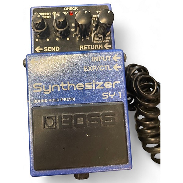Used BOSS SY1 SYNTHESIZER Effect Pedal