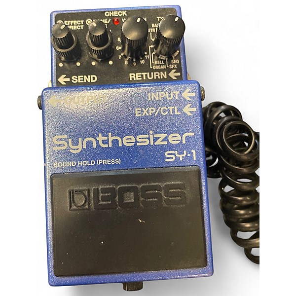 Used BOSS SY1 SYNTHESIZER Effect Pedal