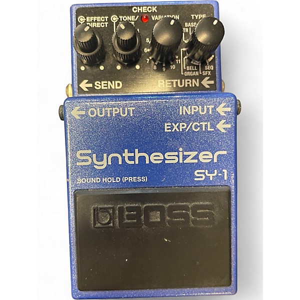 Used BOSS SY1 SYNTHESIZER Effect Pedal