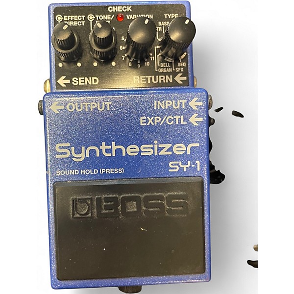 Used BOSS SY1 SYNTHESIZER Effect Pedal