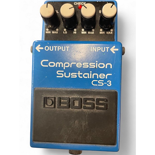 Used BOSS CS3 Compressor Sustainer Effect Pedal