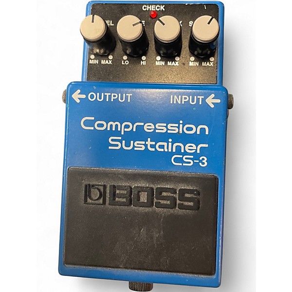 Used BOSS CS3 Compressor Sustainer Effect Pedal