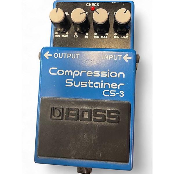 Used BOSS CS3 Compressor Sustainer Effect Pedal
