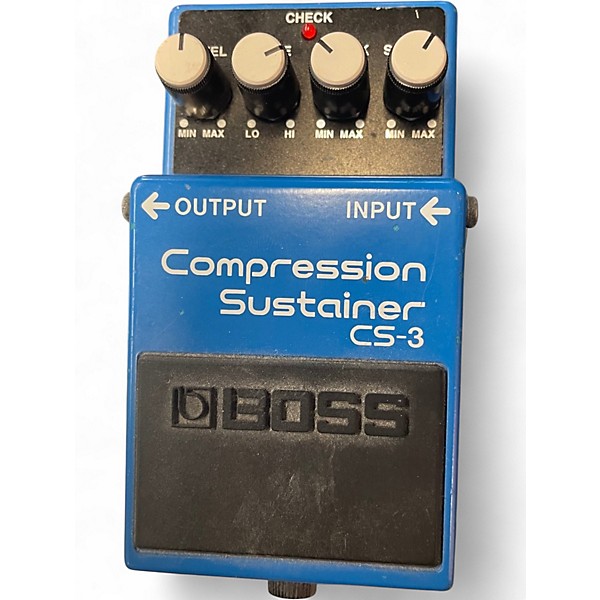 Used BOSS CS3 Compressor Sustainer Effect Pedal