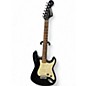 Used Starcaster by Fender Stratocaster Black Sparkle Solid Body Electric Guitar thumbnail