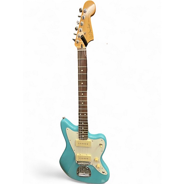Used Fender PLAYER II JAZZMASTER Blue Solid Body Electric Guitar