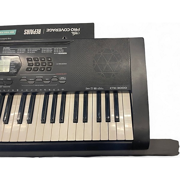 Used Casio CTK3000 61 Key Portable Keyboard
