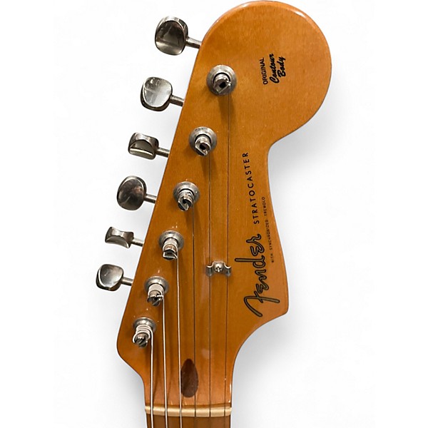 Used Fender Classic Series 1950S Stratocaster 2 Tone Sunburst Solid Body Electric Guitar