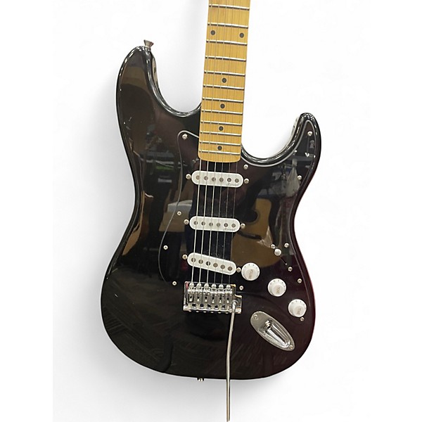 Used Harley Benton tribute series Black Solid Body Electric Guitar