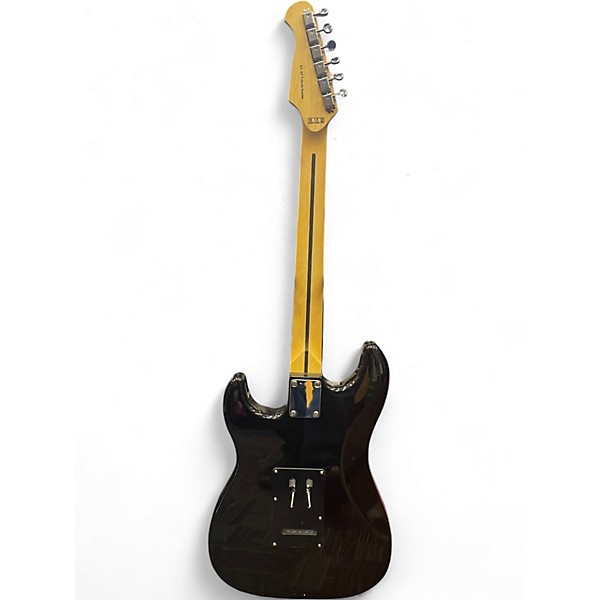 Used Harley Benton tribute series Black Solid Body Electric Guitar