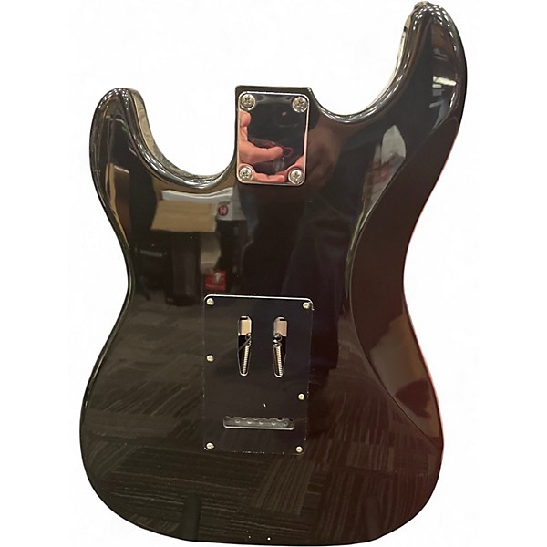 Used Harley Benton tribute series Black Solid Body Electric Guitar