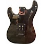 Used Harley Benton tribute series Black Solid Body Electric Guitar