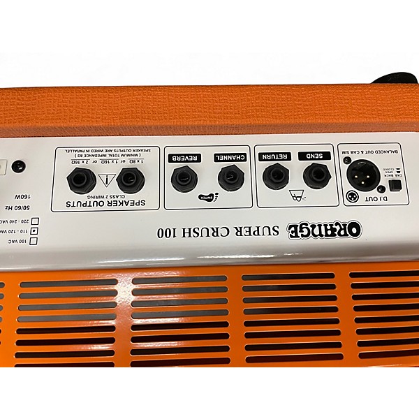 Used Orange Amplifiers SUPER CRUSH 100 Tube Guitar Amp Head