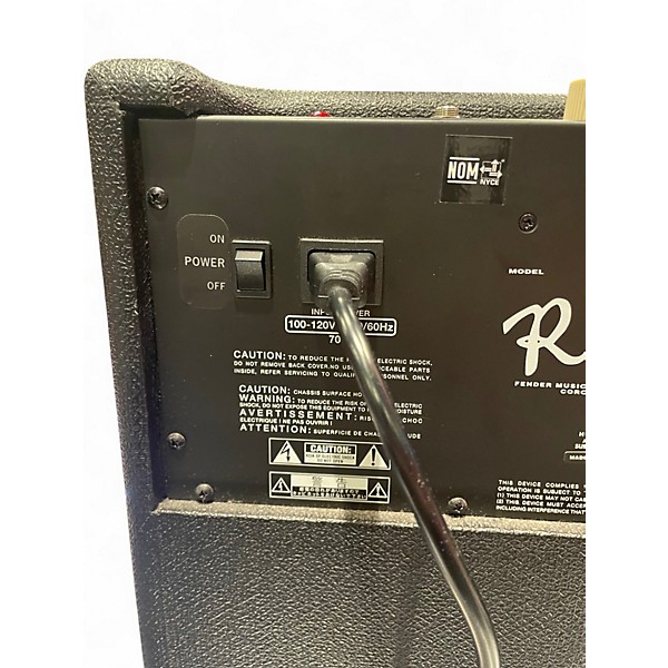 Used Fender Rumble 25 25W 1x8 Bass Combo Amp