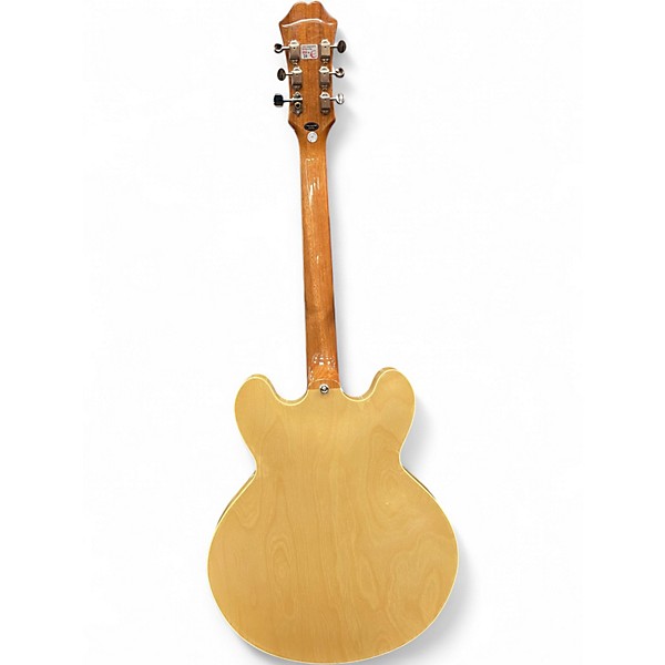 Used Epiphone Casino Natural Hollow Body Electric Guitar
