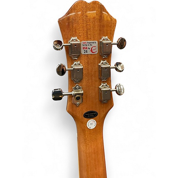 Used Epiphone Casino Natural Hollow Body Electric Guitar