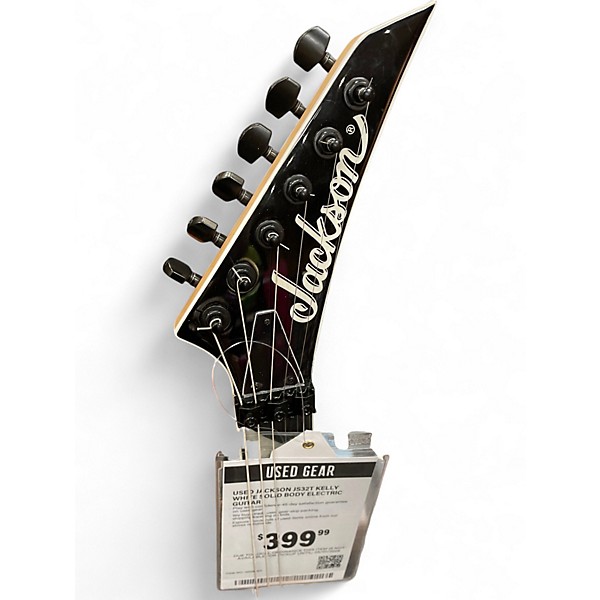 Used Jackson JS32T Kelly WHITE Solid Body Electric Guitar