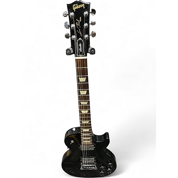 Used 2019 Gibson Les Paul Studio Black Solid Body Electric Guitar
