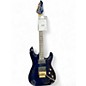 Used Harley Benton Progressive Series Blue Solid Body Electric Guitar thumbnail