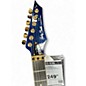 Used Harley Benton Progressive Series Blue Solid Body Electric Guitar
