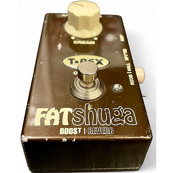 Used T-Rex Engineering Fat Shuga Boost With Reverb Effect Pedal
