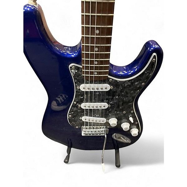 Used Squier Affinity Stratocaster Blue Solid Body Electric Guitar