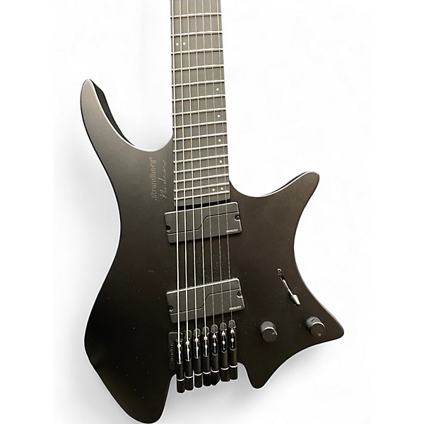 Used 2026 strandberg Boden Metal 7 Black Solid Body Electric Guitar