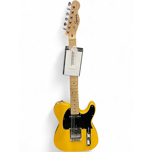 Used Squier Sonic Telecaster Maple Fingerboard Natural Solid Body Electric Guitar