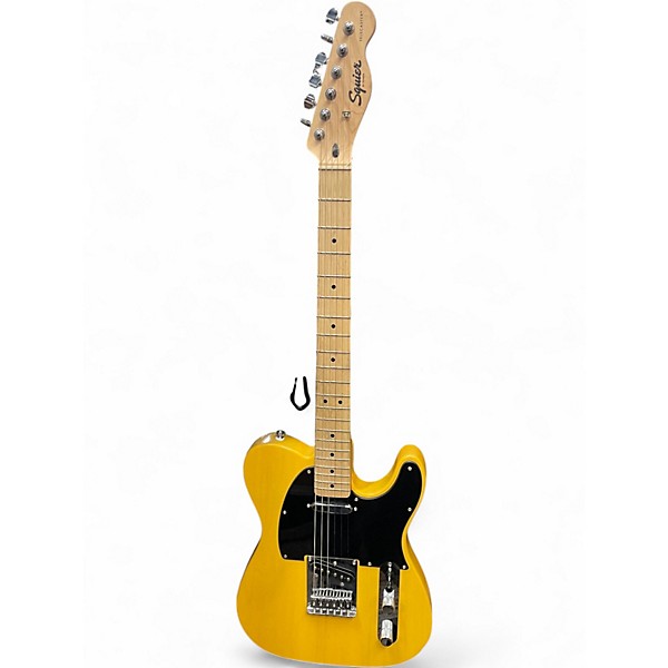 Used Squier Sonic Telecaster Maple Fingerboard Natural Solid Body Electric Guitar