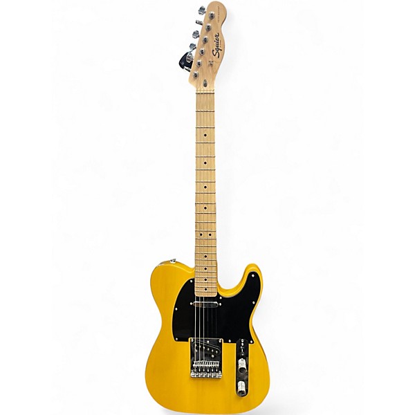 Used Squier Sonic Telecaster Maple Fingerboard Natural Solid Body Electric Guitar