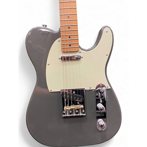 Used Harley Benton VT Series Gray Solid Body Electric Guitar