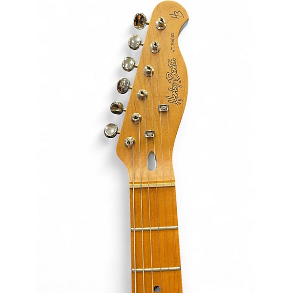 Used Harley Benton VT Series Gray Solid Body Electric Guitar