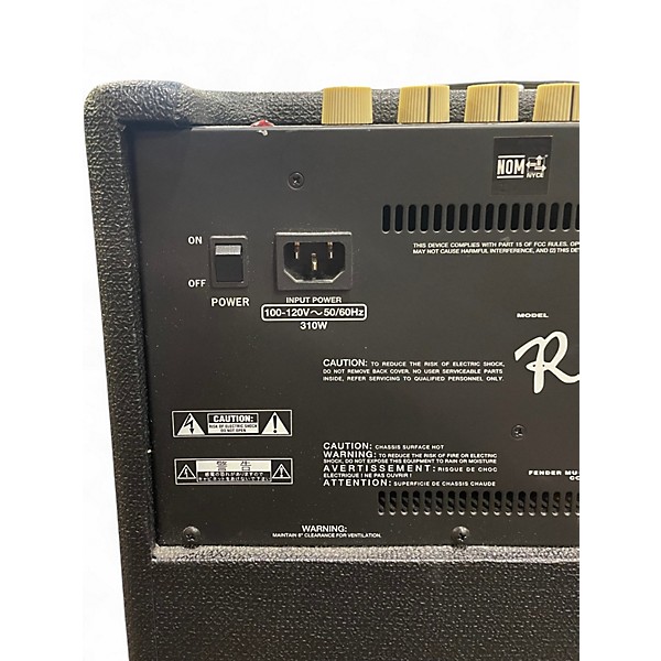 Used Fender Rumble 100 1x15 100W Bass Combo Amp