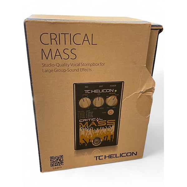 Used TC Helicon Critical Mass Vocal Processor
