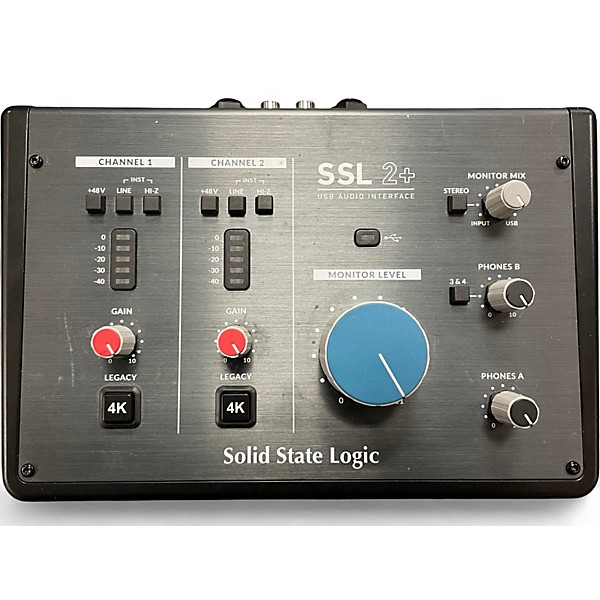 Used Solid State Logic SSL 2+ Audio Interface
