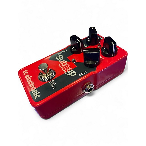 Used TC Electronic Sub N Up Octaver Effect Pedal