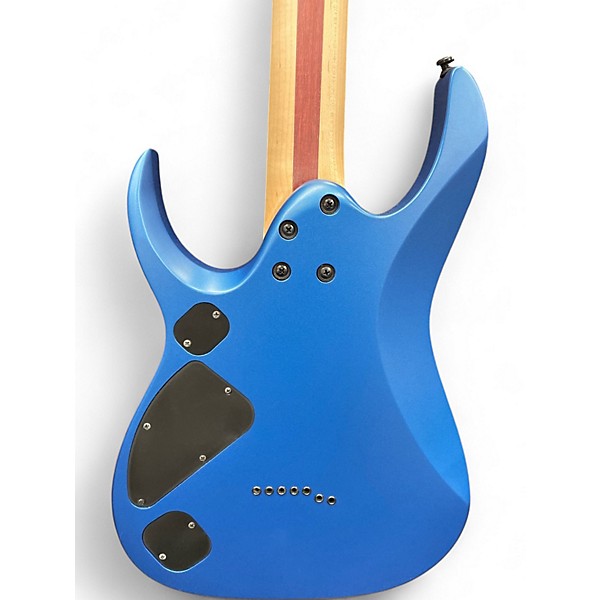 Used Ibanez RGDIR7M LASER BLUE MATTE Solid Body Electric Guitar