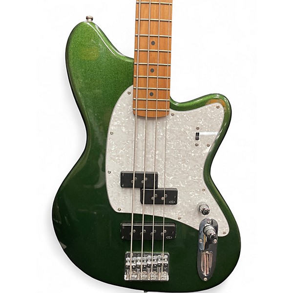 Used Ibanez TMB500 Metallic Green Electric Bass Guitar