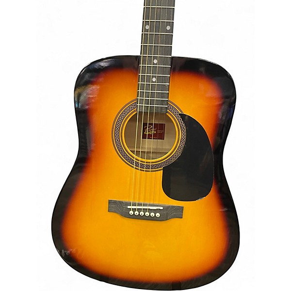Used Rogue RA090-SN 2 Color Sunburst Acoustic Guitar