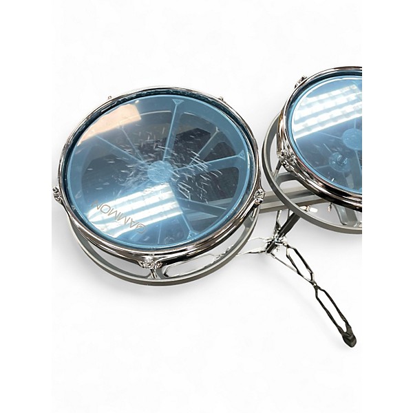 Used Gammon Percussion 6in Roto Tom silver Roto Toms