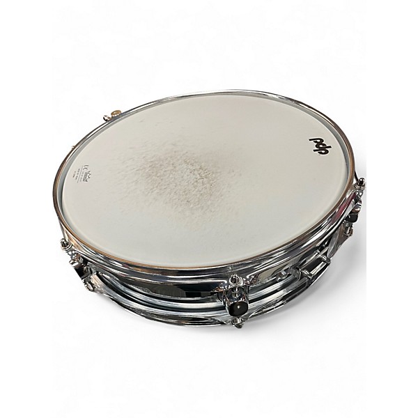 Used PDP by DW 13in Steel Snare Silver Drum