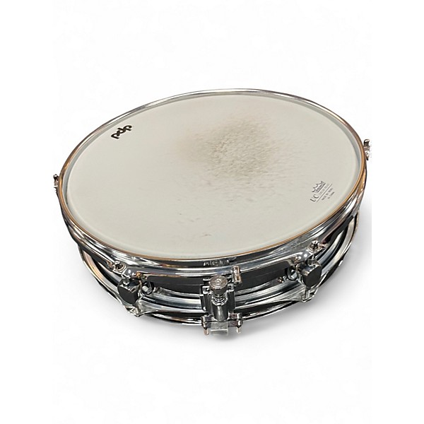Used PDP by DW 13in Steel Snare Silver Drum