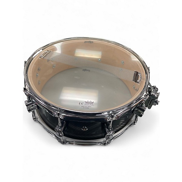 Used PDP by DW 6.5X14 Concept Series Snare Carbon Fiber Drum
