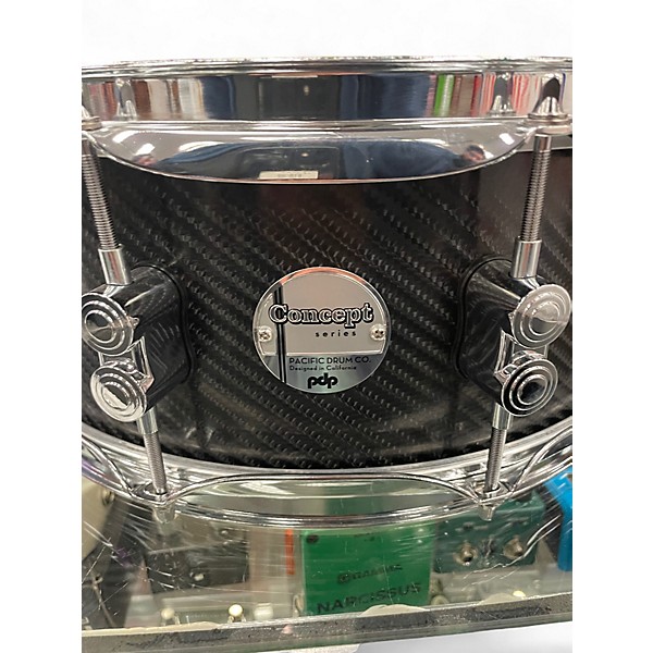 Used PDP by DW 6.5X14 Concept Series Snare Carbon Fiber Drum