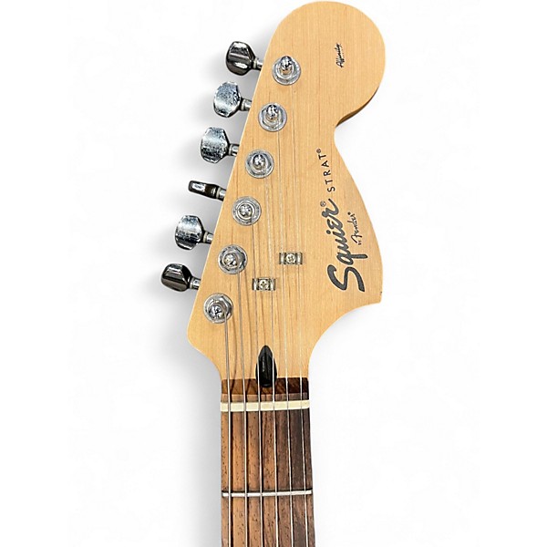 Used Squier Affinity Stratocaster Black Solid Body Electric Guitar