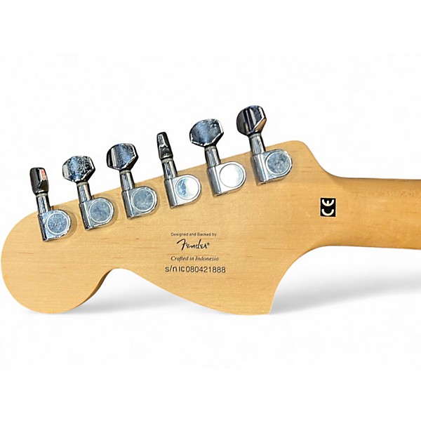 Used Squier Affinity Stratocaster Black Solid Body Electric Guitar